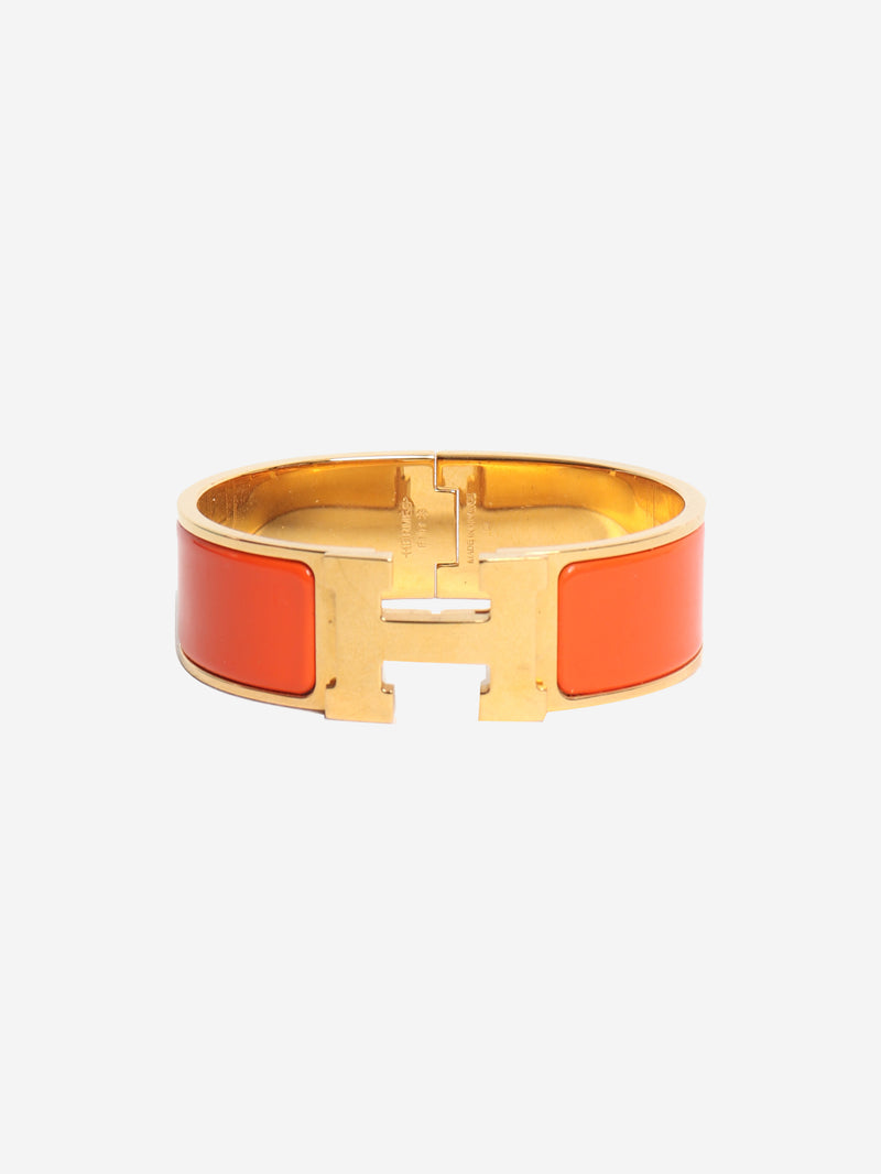 Orange Clic Clac H bracelet