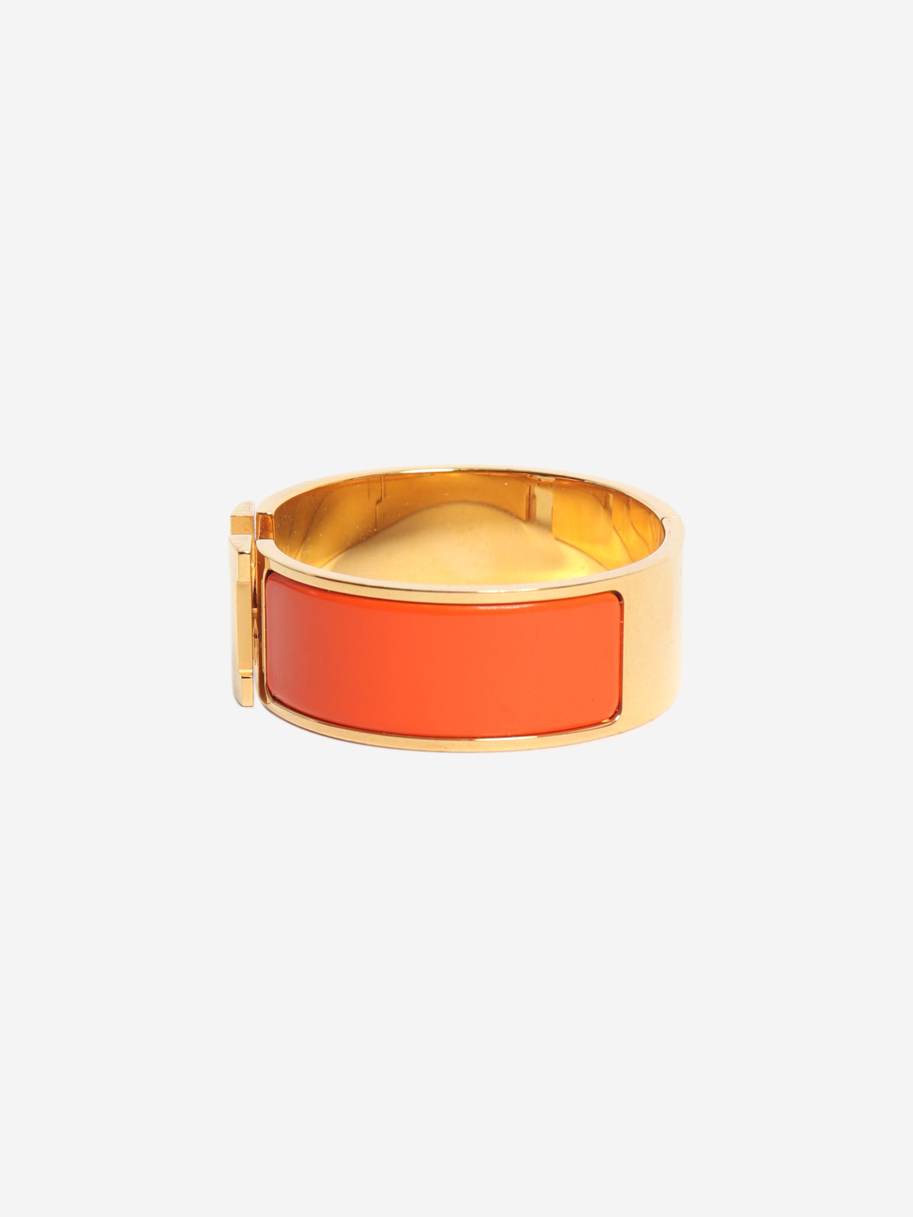 Orange Clic Clac H bracelet