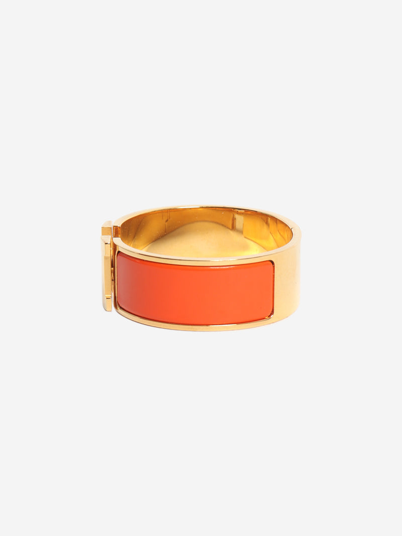 Orange Clic Clac H bracelet