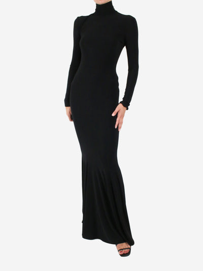 Black high-neck maxi dress - size S Dresses Norma Kamali 
