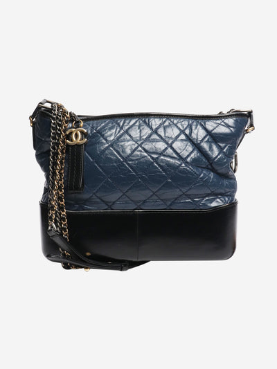 Dark blue 2017 lambskin Gabrielle bag Cross-body bags Chanel 