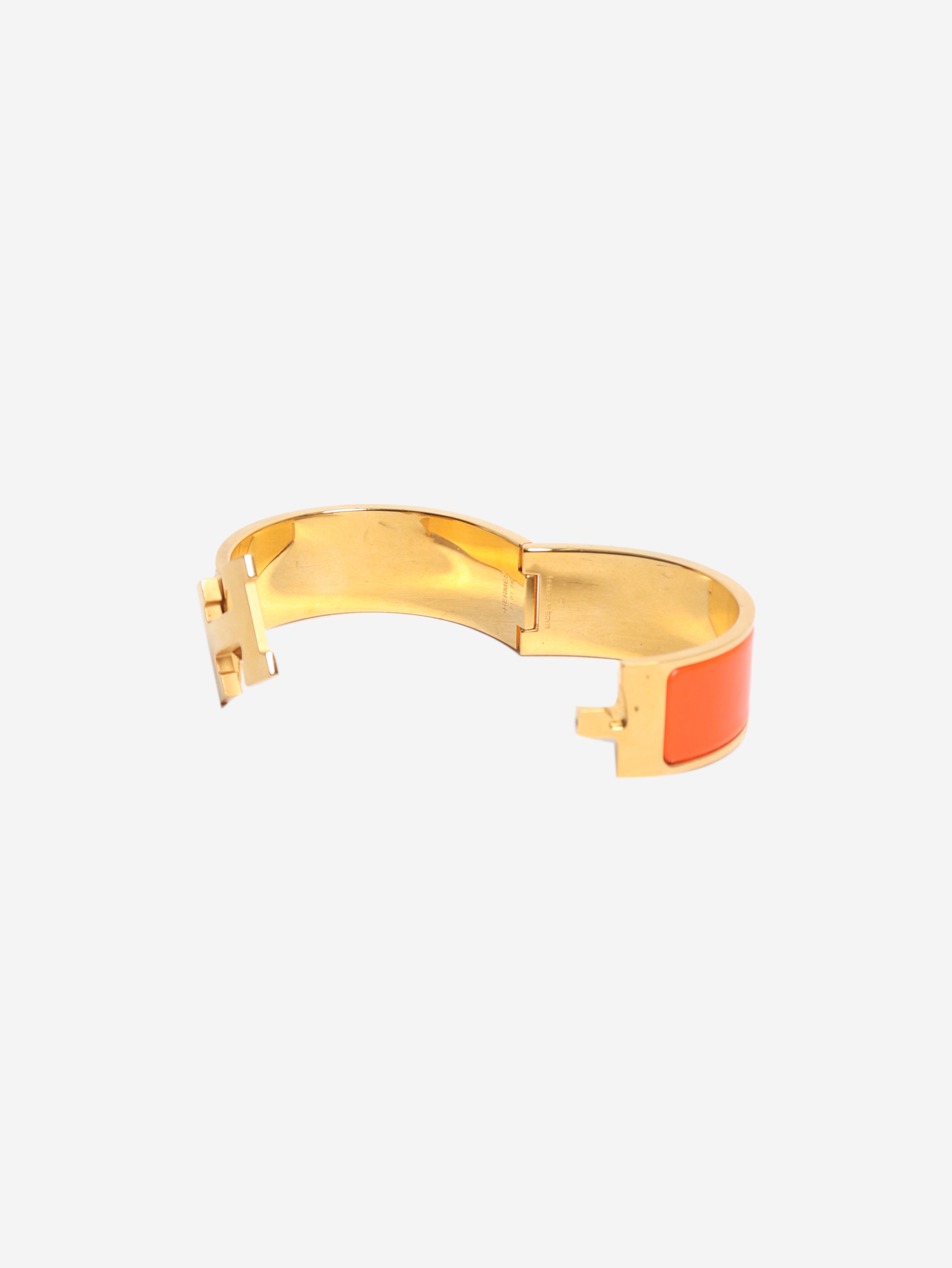 Orange Clic Clac H bracelet