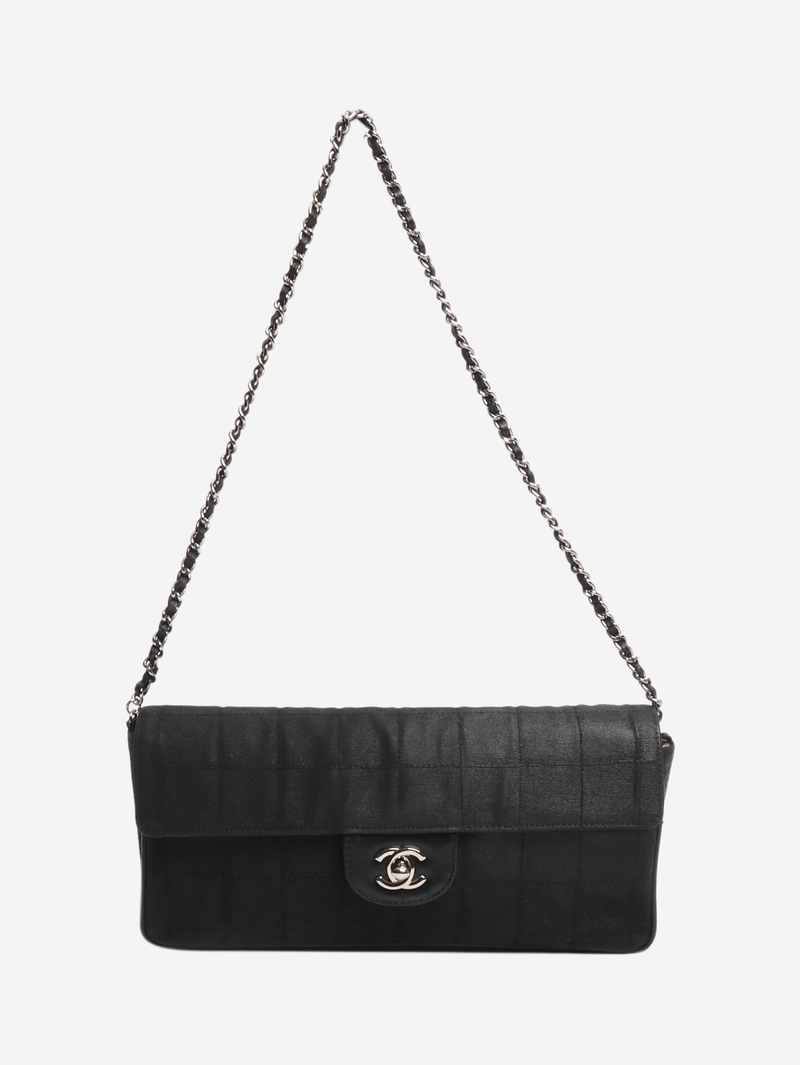 Black 2002 East West chocolate bar bag Shoulder bags Chanel 