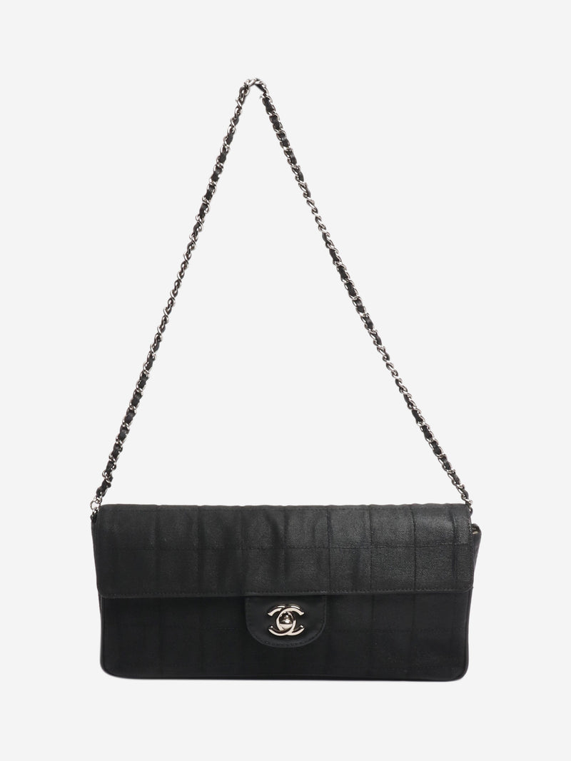 Black 2002 East West chocolate bar bag Shoulder bags Chanel 