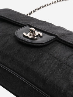 Black 2002 East West chocolate bar bag Shoulder bags Chanel 