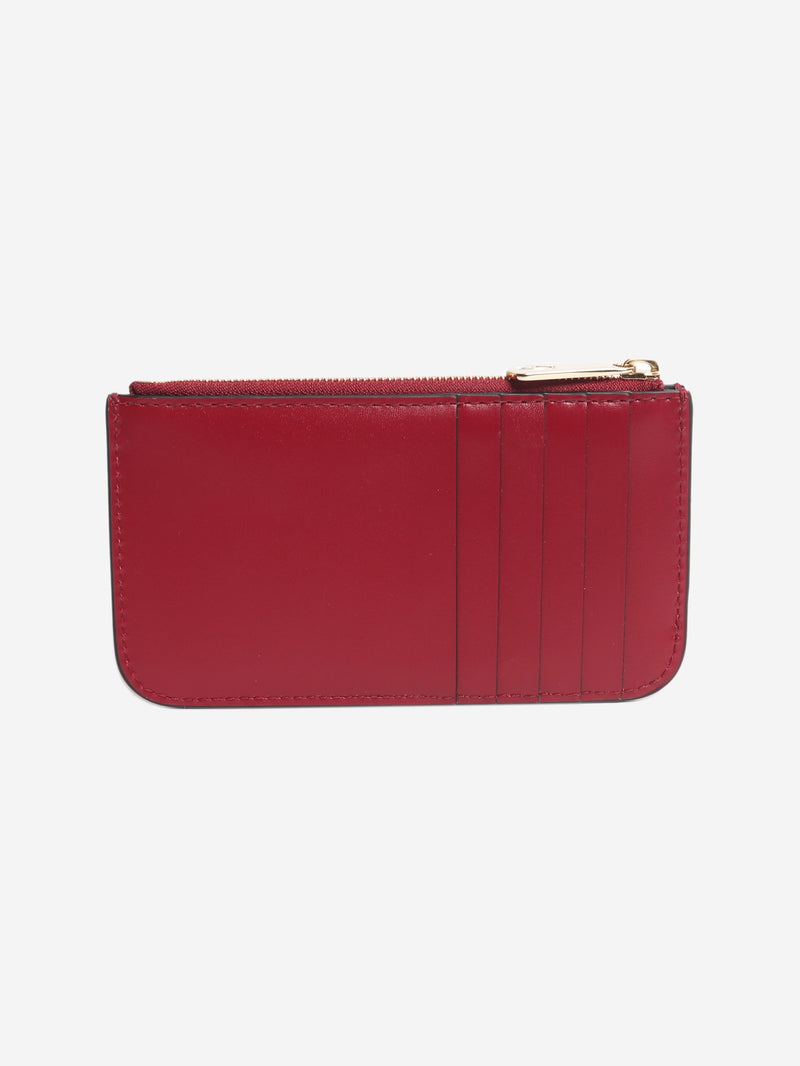 Red C de Cartier zipped cardholder