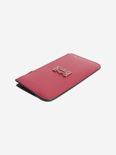 Red C de Cartier zipped cardholder