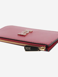 Red C de Cartier zipped cardholder