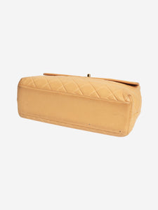 Chanel Beige 1996-1997 Kelly top handle bag