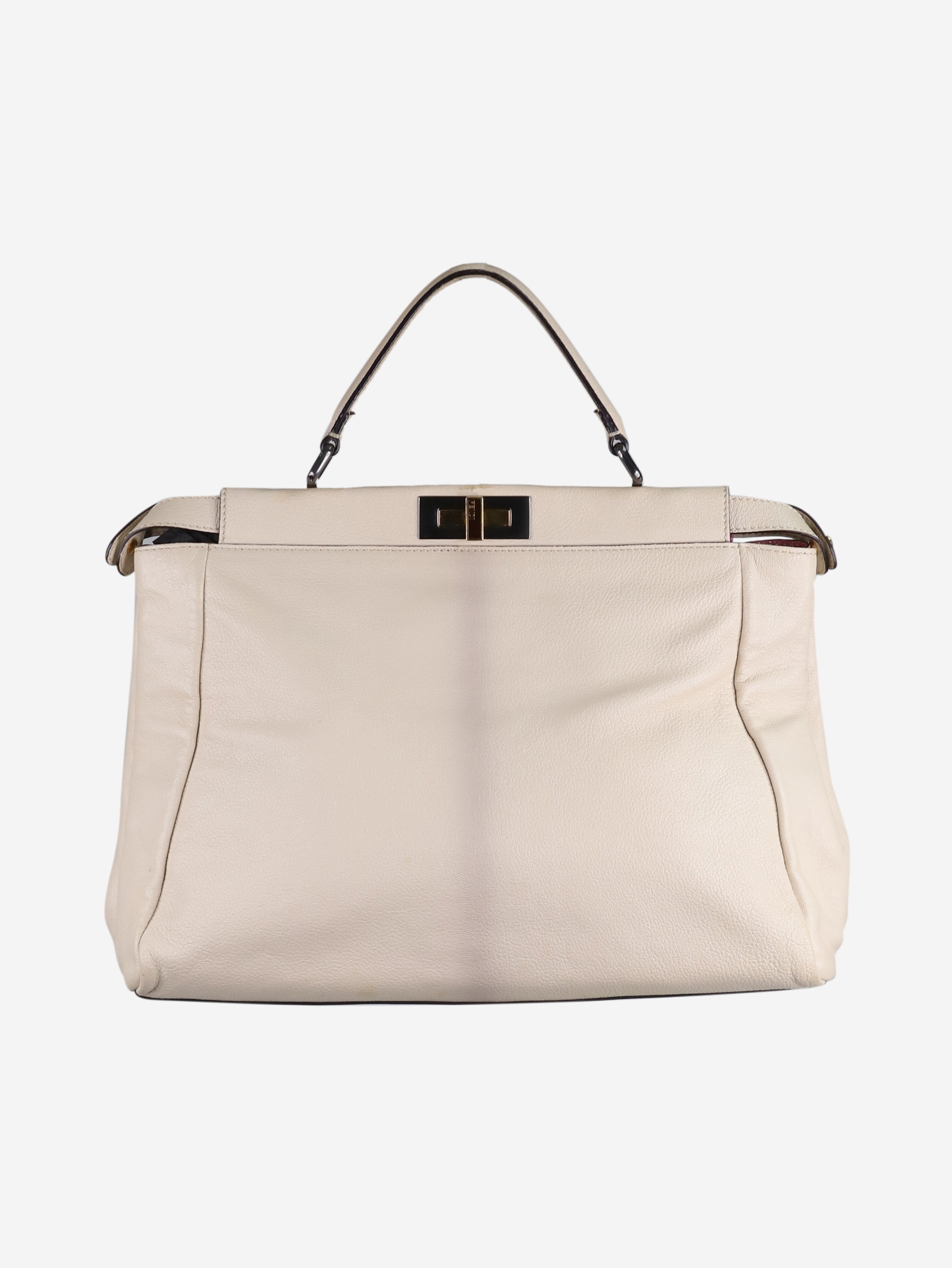 Fendi best sale cream bag