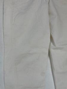 Lemaire White barrel-leg jeans - size UK 8