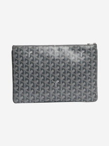 Goyard Grey Senat clutch