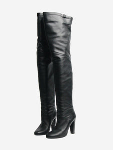 Hermes Black over-the-knee boots - size EU 39