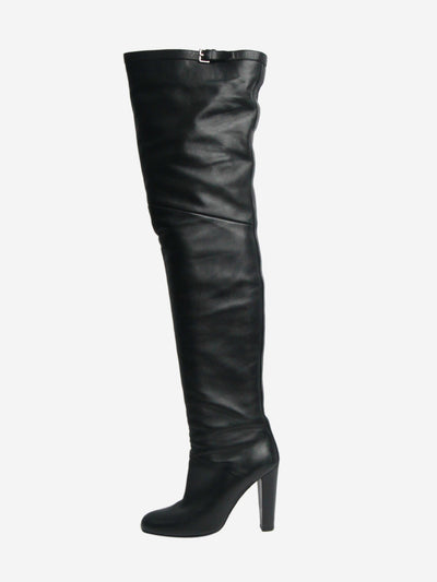 Black over-the-knee boots - size EU 39 (UK 6) Boots Hermes 