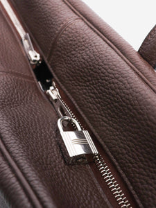 Hermes Brown Victoria 35 shoulder bag - size