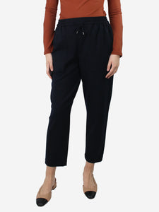 Bamford Blue elasticated-waist wool trousers - size M