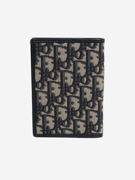 Blue Monogram passport holder alternate image