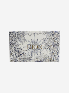 Blue Monogram passport holder