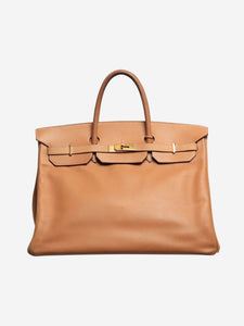 Hermes Caramel Epsom leather Birkin 40