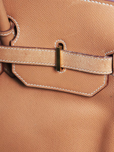 Hermes Caramel Epsom leather Birkin 40