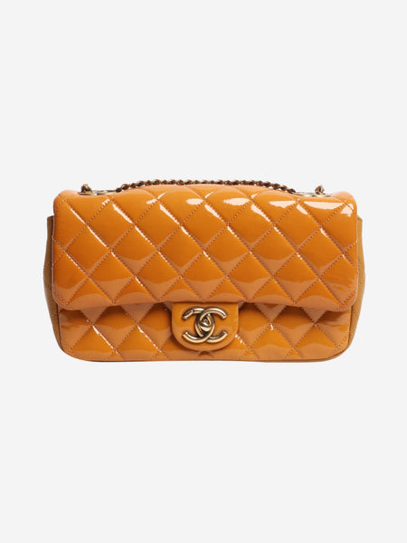 Yellow 2015 patent flap bag product image