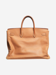 Hermes Caramel Epsom leather Birkin 40