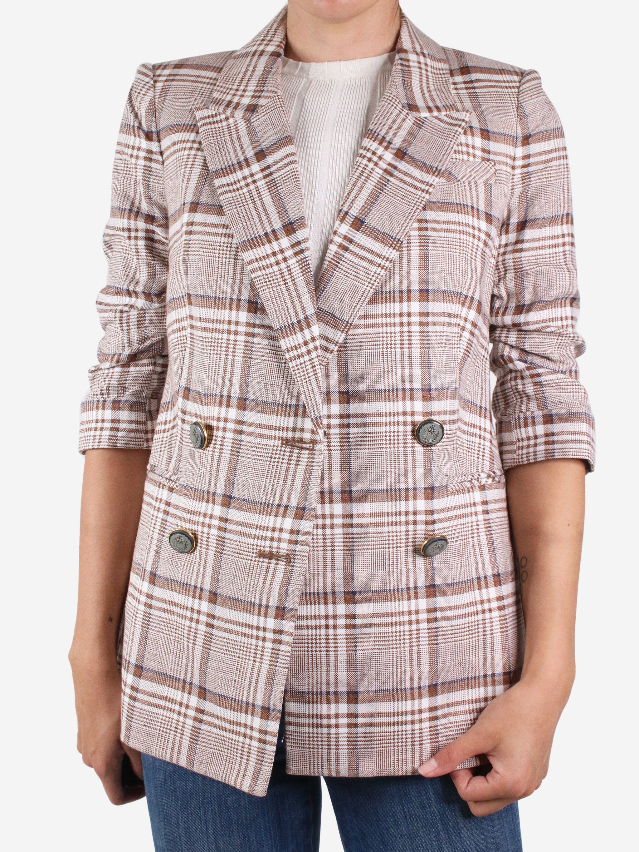 Veronica beard double sale breasted blazer