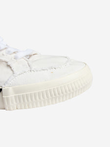 Off-White White low vulcanised trainers - size EU 40