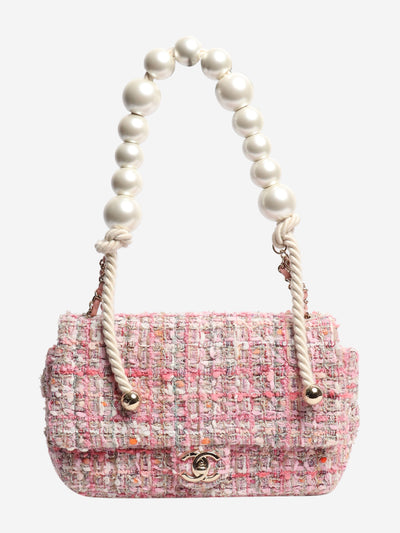Pink 2019 pearl and tweed bag Cross-body Bags Chanel 