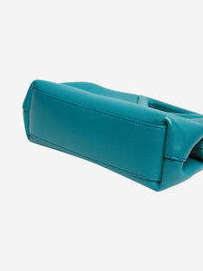 Bottega Veneta Turquoise point small leather bag