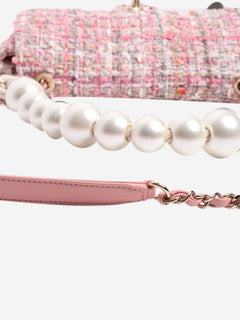 Pink 2019 pearl and tweed bag Cross-body Bags Chanel 