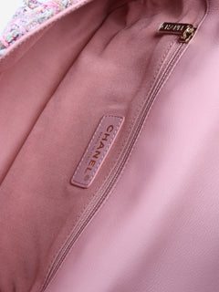 Pink 2019 pearl and tweed bag Cross-body Bags Chanel 