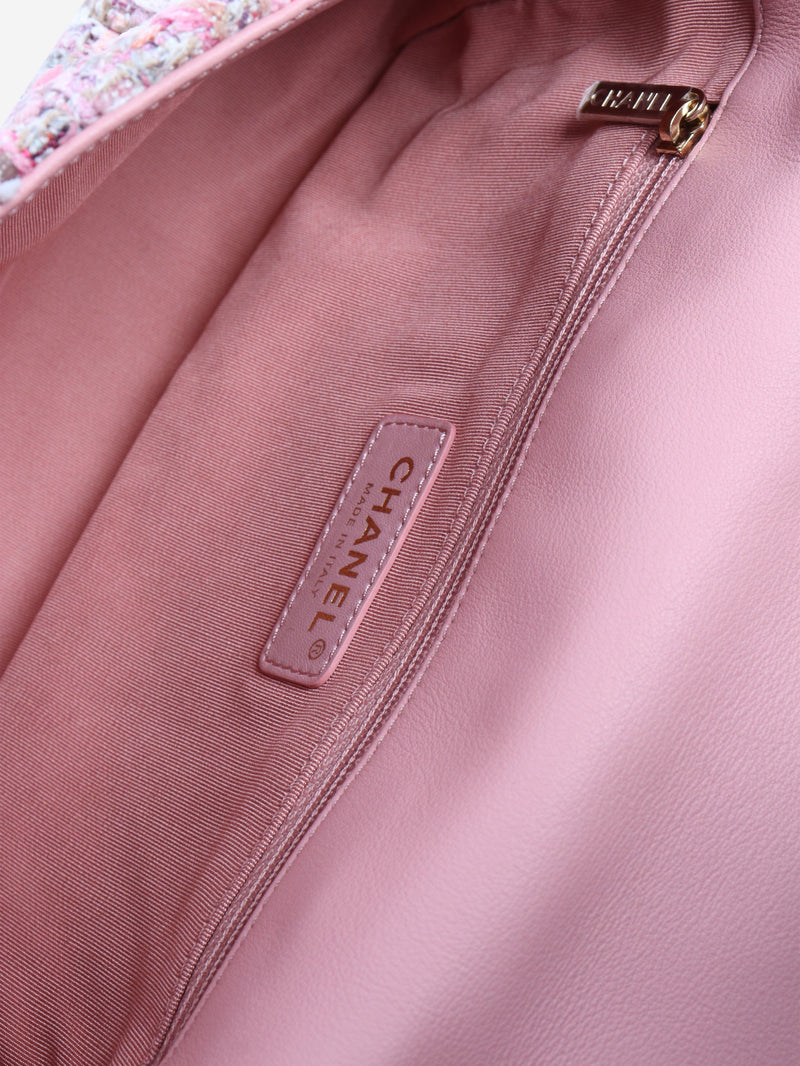 Pink 2019 pearl and tweed bag Cross-body Bags Chanel 