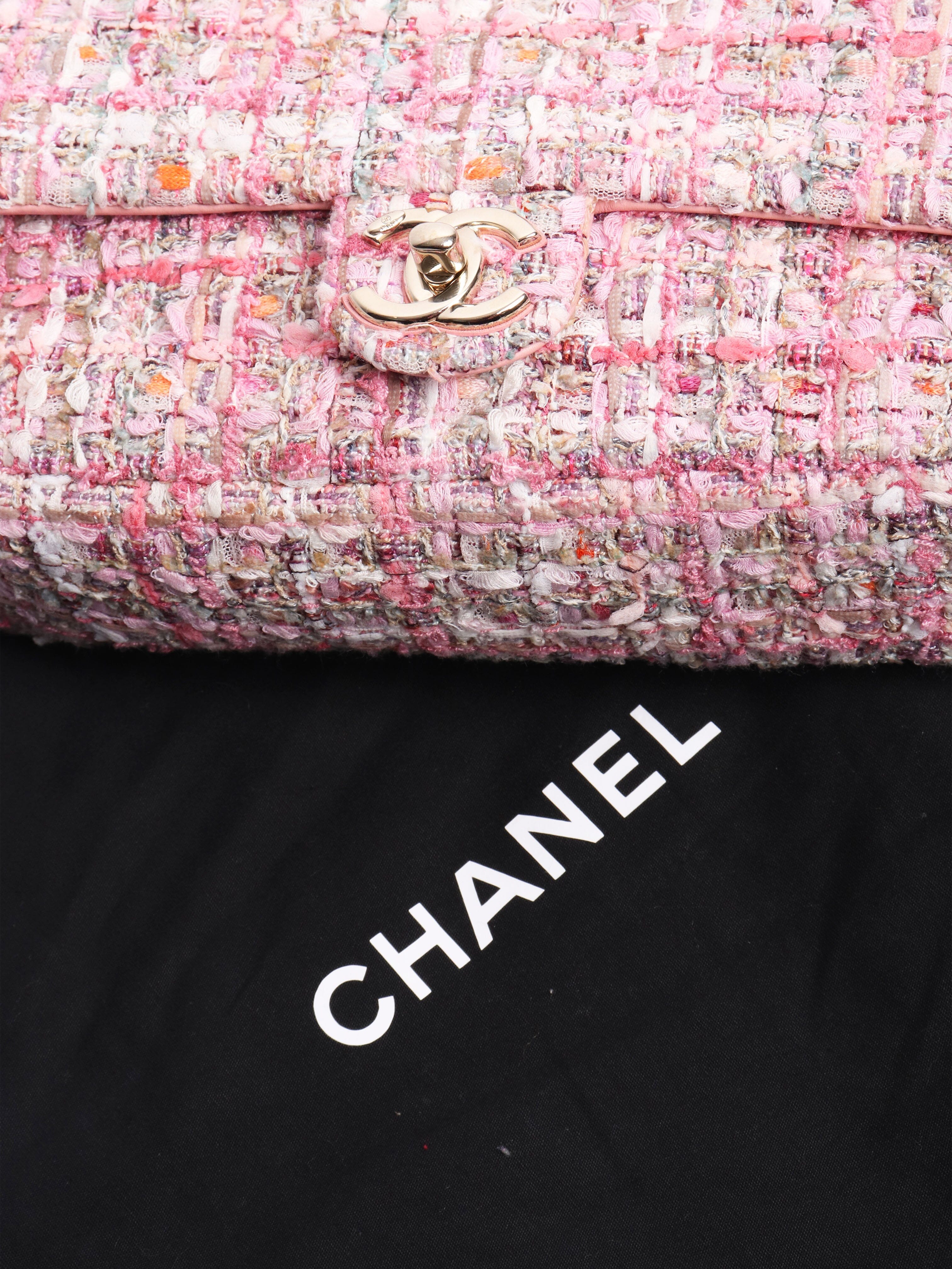 Pink 2019 pearl and tweed bag Cross-body Bags Chanel 