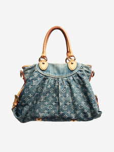 Louis Vuitton Blue Monogram Denim Neo Cabby MM bag