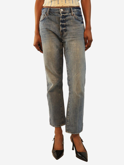 Blue Le Slouch jeans - size UK 6 Denim Frame 