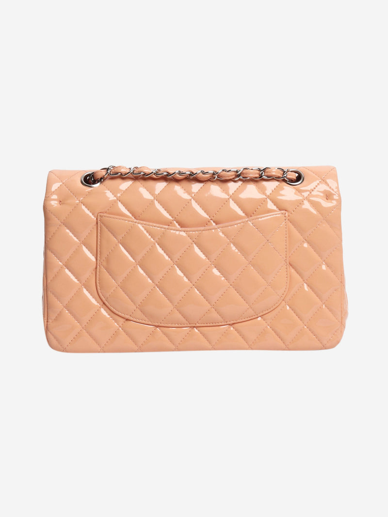 Pink 2012 patent leather double flap bag Cross-body Bags Chanel 