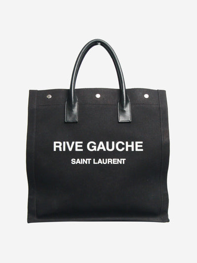 Black Rive Gauche tote bag Tote Bags Saint Laurent 