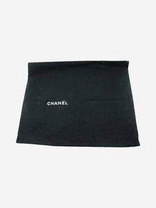 Chanel Black 2012 jumbo caviar Classic double flap bag