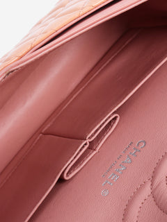 Pink 2012 patent leather double flap bag Cross-body Bags Chanel 