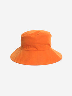 Orange bucket hat