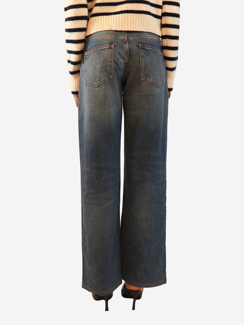 Blue relaxed-fit jeans - size UK 6 Denim Haikure 