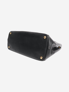 Black Saffiano Galleria bag Top Handle Bags Prada 