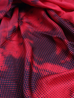 Red silk Josephine Danse scarf Scarves Hermes 