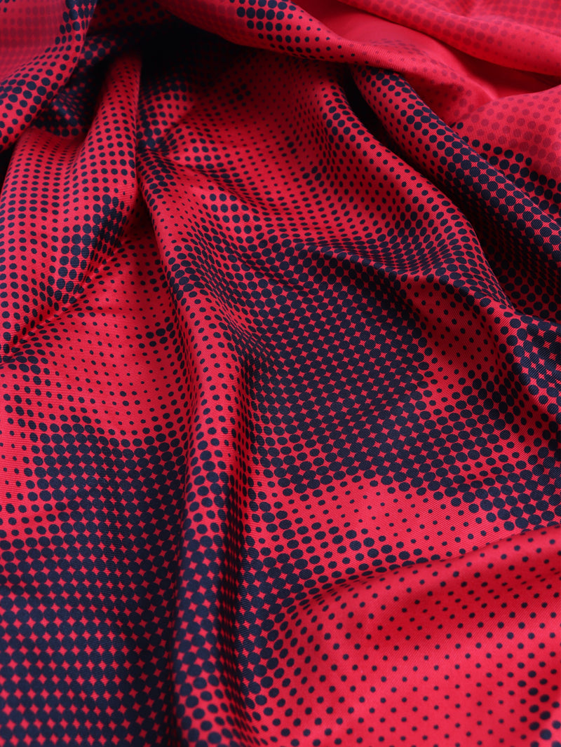 Red silk Josephine Danse scarf Scarves Hermes 