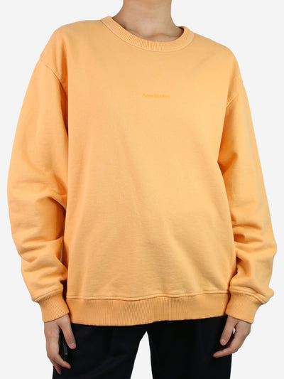 Orange crewneck sweatshirt - size M Knitwear Acne Studios 