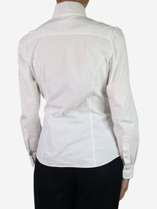 Dolce & Gabbana White button-up fitted shirt - size UK 10