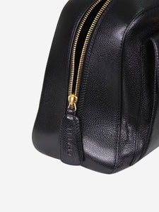 Chanel Black 2003-2004 CC turn-lock top-handle bag