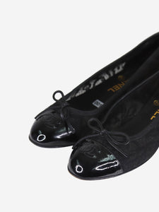 Chanel Black lace ballet flats - size EU 37