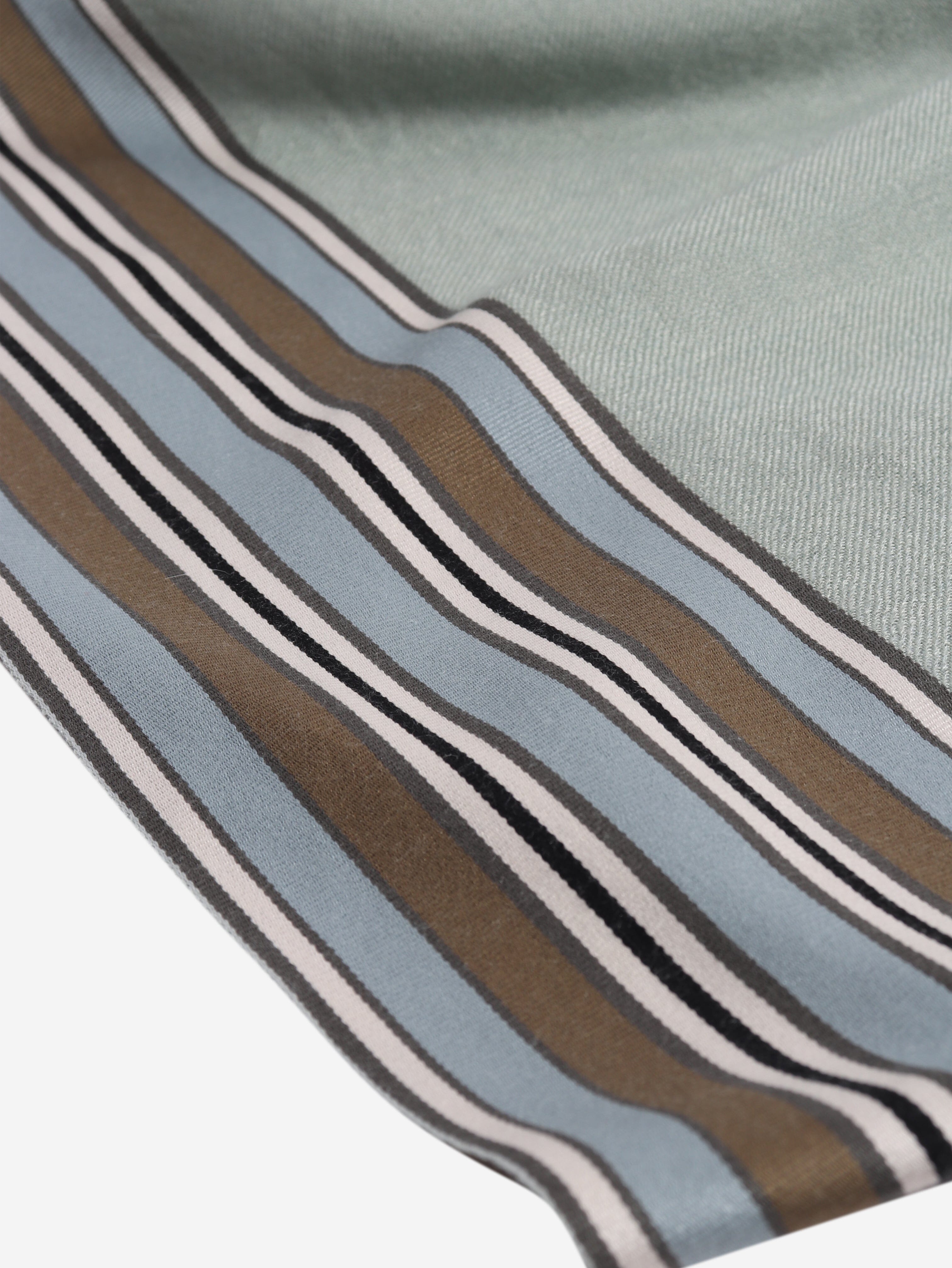 Green silk-blend shawl scarf Scarves Loro Piana 